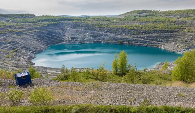 The Jeffrey Mine in Quebec was once the largest chrysotile asbestos mine in the world. Photo by Eric Launier / Flickr