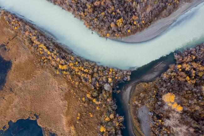 The region known as Sheslay on Tahltan territory in northwest B.C. is a sacred place, but Doubleview Gold Corp. has been test drilling there without the Tahltan Central Government’s permission for several years. Photo: Tahltan Central Government