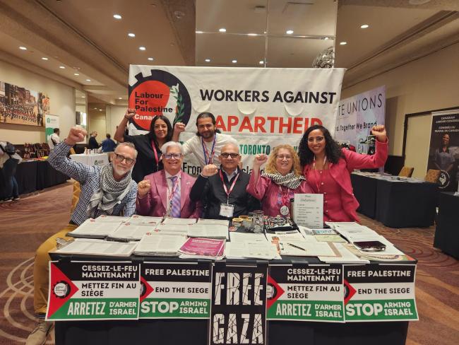 Fred Hahn at the annual CUPE Ontario convention in May 2024. Photo via Julia Barnett.