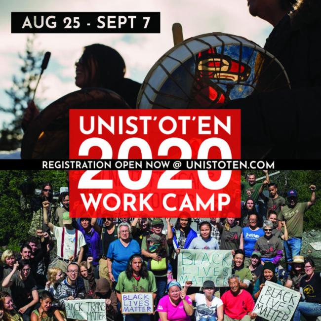  Unist’ot’en 2020 Work Camp
