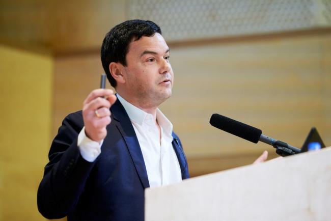 While Thomas Piketty shied away from advocating socialism at the time of the publication of Capital in the Twenty-First Century, he’s now come to embrace the term. (Central European University / Flickr)