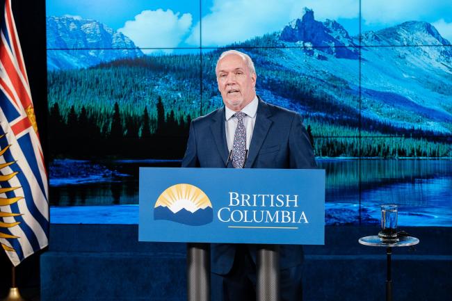 Columnist Seth Klein believes he has had a "sneak peek" at the B.C. government's Feb. 8 throne speech. Photo via Province of British Columbia / Flickr (CC BY-NC-ND 2.0)
