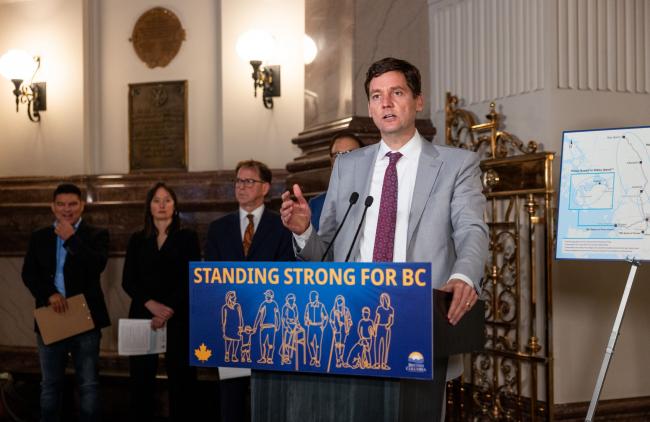 B.C. Premier David Eby is billing his government's proposed changes to provincial energy policy as a unique opportunity to leverage the province's electricity for economic gain. Photo: Province of B.C. / Flickr