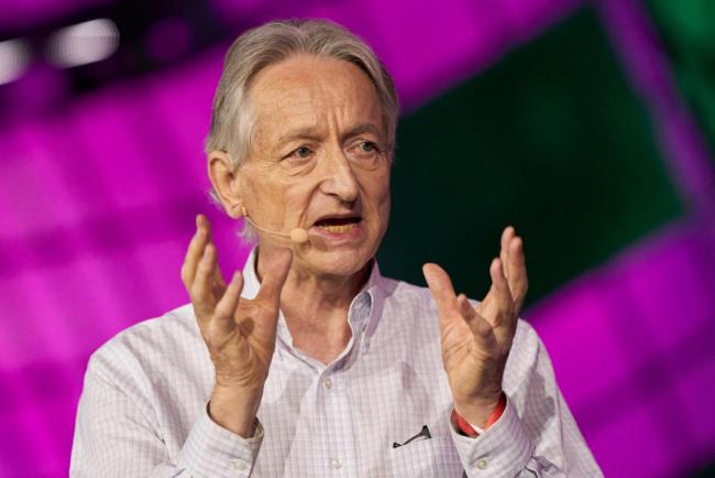 Tech giants are “betting on AI replacing a lot of workers,” warns ‘Godfather of AI’ Geoffrey Hinton—but adds that anyone confident about long-term tech predictions are kidding themselves. © GEOFF ROBINS/AFP via Getty Images
