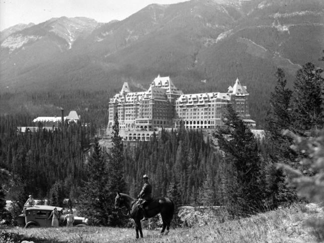 Banff was Canada’s first national park. The federal government departments responsible for parks have treated Indigenous peoples ‘like an infestation’ ever since Banff’s founding, Robert Jago wrote in a 2017 essay for the Walrus. Photo by William John Oliver, courtesy of National Parks Branch / Library and Archives Canada.