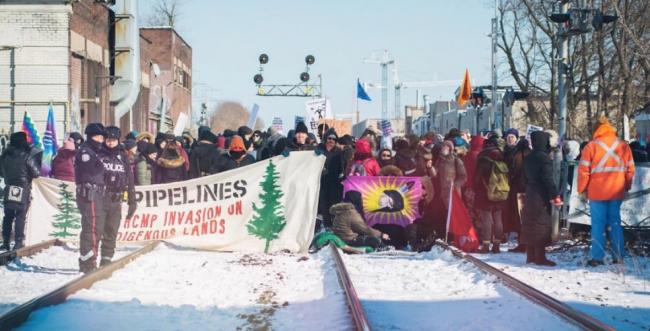 Rail Blockade Feb. 2020