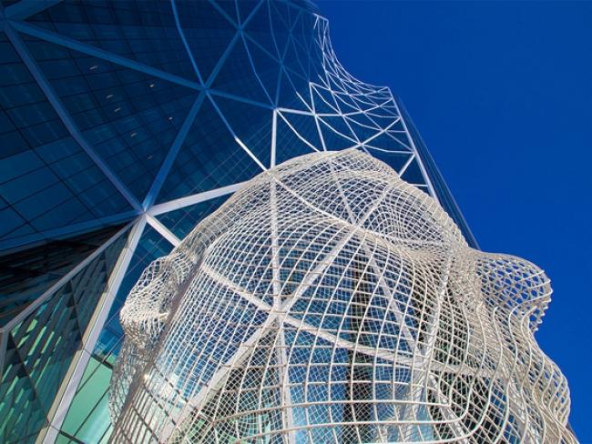 The Bow building headquarters for Cenovus Energy was photographed on Sunday, October 25, 2020. Cenovus Energy is buying Husky Energy for $23.6 billion the companies said in a joint announcement on Sunday. PHOTO BY GAVIN YOUNG/POSTMEDIA