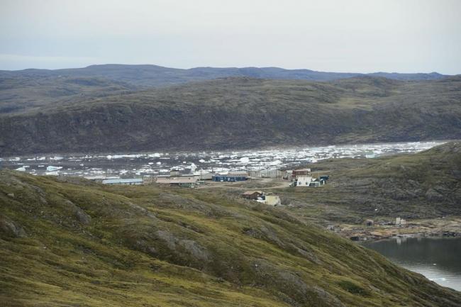 The community of Apex, Nvt., is seen from Iqaluit on Friday, Aug. 2, 2019. File photo by The Canadian Press/Sean Kilpatrick