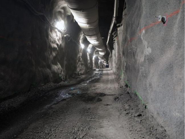FILE PHOTO: Drainage tunnel on the south bank of contstruction on the Site C project of B.C. Hydro. B.C. HYDRO / PNG