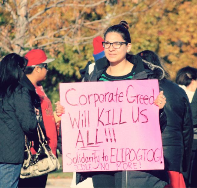 First Nations fight against the frackers