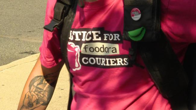 Foodora  worker