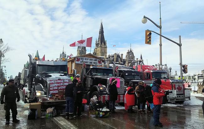 Freedom convoy Ottawa