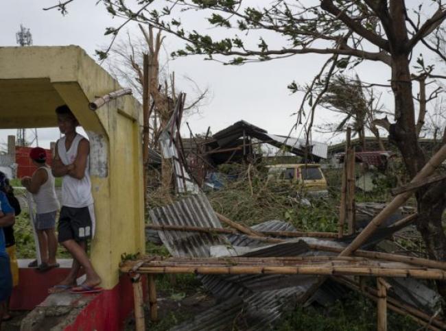 Typhoon Mangkhut devastated the Philippines, bringing more climate-related damage to the vulnerable country. Photo credit: Jes Aznar/Getty Images