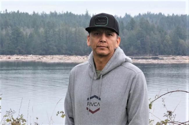 Nuchatlaht Ha’wilth (Hereditary Chief) Jordan Michael says logging has destroyed old-growth forest and salmon streams on Nootka Island, but the province won’t recognize Nuchatlaht First Nation’s right to manage the territory. Photo via Nuchatlaht First Nation.