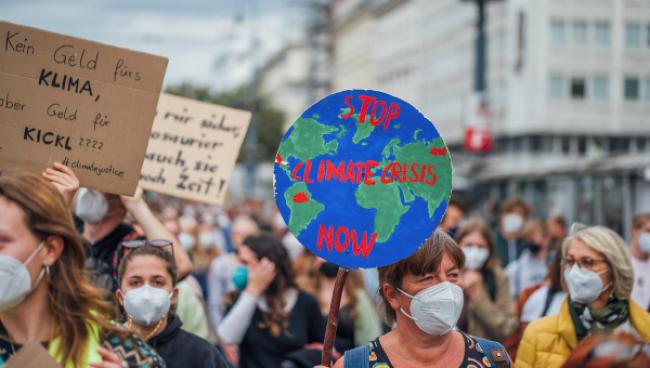 Street protest - Working-Class Priorities as the Principle for Climate Action
