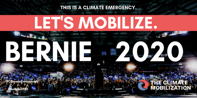 Let's mobilize, Bernie 2020