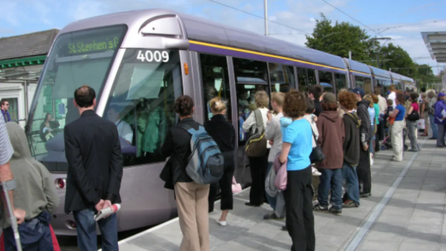 An artists rendering of Hamilton's LRT project. The federal and provincial governments have offered $3.4 billion to build the 14 kilometre line. Metrolinx