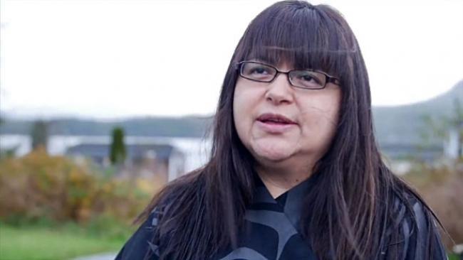 Heiltsuk chief councillour Marilyn Slett says she wants Justin Trudeau to come to Bella Bella to see the aftermath of a diesel spill that occurred on October 13. (Heiltsuk Nation)