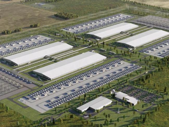 Meta’s $13-billion AI data centre, shown in this corporate rendering, would be built in Sturgeon County, northwest of Edmonton. Image via Meta.