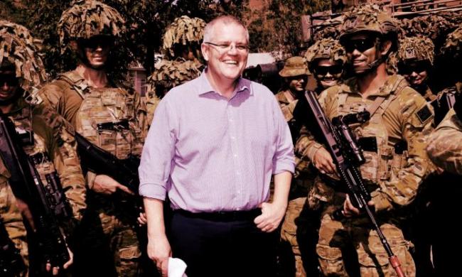 Morrison and army