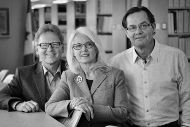 The original members of the National Energy Board's Energy East panel, Roland George, Lyne Mercier and Jacques Gauthier, recused themselves in September 2016. Photo from National Energy Board website.