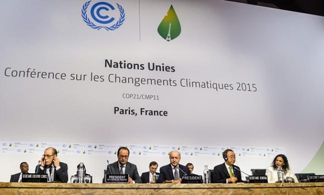  COP21 UN climate change conference in Paris. Whatever happens now, we will not be viewed kindly by succeeding generations. Photograph: Christophe Petit Tesson/EPA