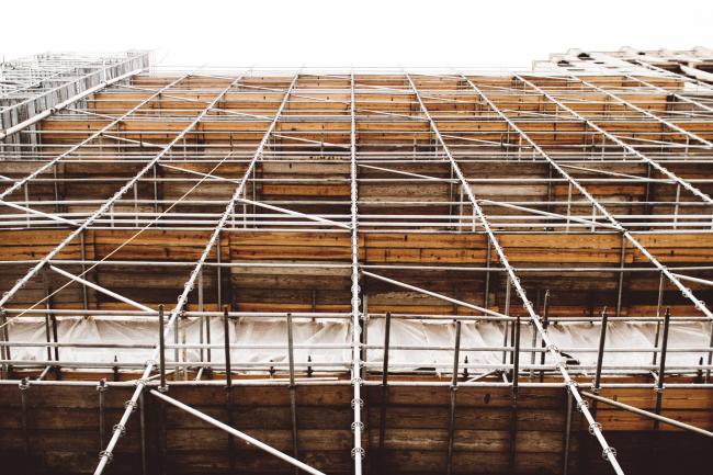 Scaffolding - Photo via Josh Sorenson on Pexels.