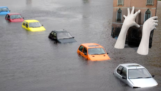 flooded cars image
