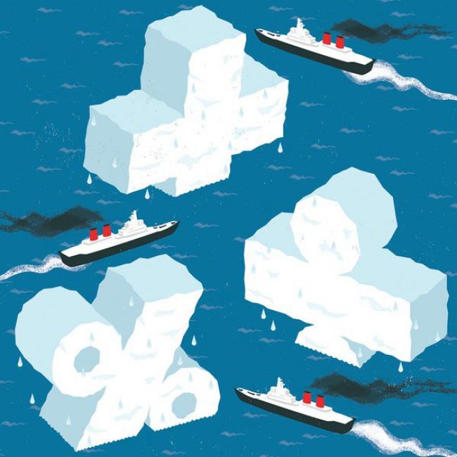 Recalculating the Climate Math, Illustration by Neil Webb