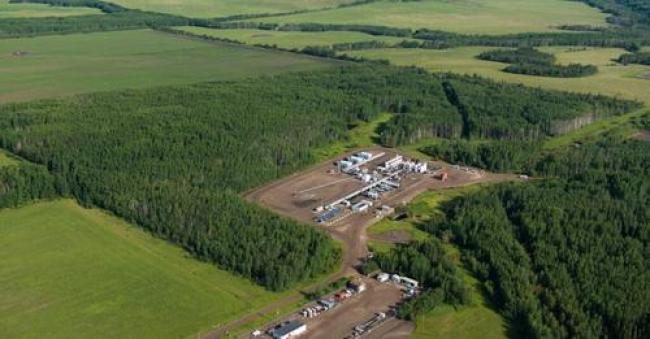 Blueberry territory sits on top of the Montney formation, one of the largest natural gas deposits in the world. The ruling concluded that the province failed to adequately consider the impacts of development on the nation's Treaty Rights. Photo: Garth Lenz / The Narwhal