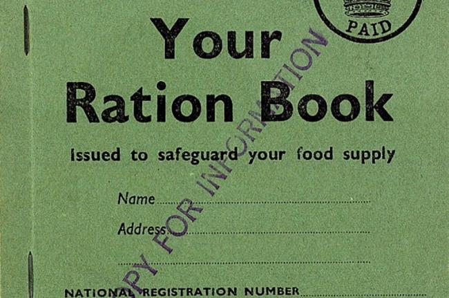 Teaser photo credit: UK child’s ration book in WW2. Public Domain.