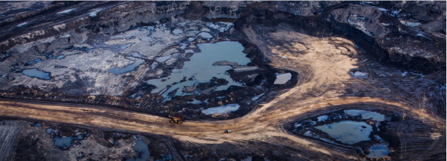The Athabasca oil sands project near Fort McMurray, in Alberta, Canada. BEN NELMS/BLOOMBERG NEWS
