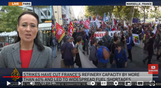 France begins nationwide strikes, copes with major disruptions