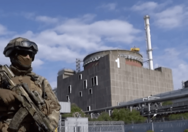 Zaporizhzhia nuclear plant, Ukraine.