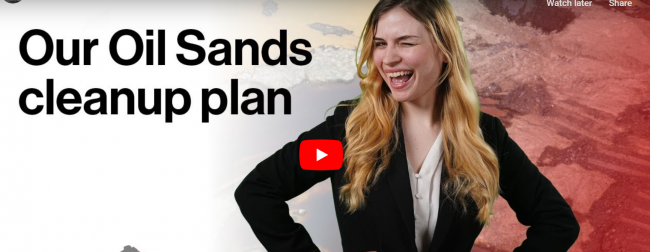 Still - Canada’s plan to “clean up” the oil sands