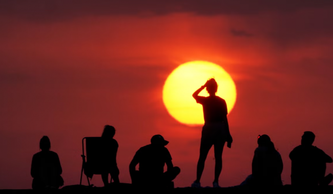 The World Meteorological Organisation said the global average temperature for January to September 2024 was 1.54C above pre-industrial levels (Owen Humphreys/PA) (PA Archive)