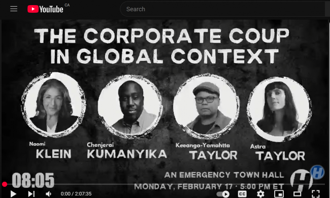  The Corporate Coup in Global Context: An Emergency Town Hall