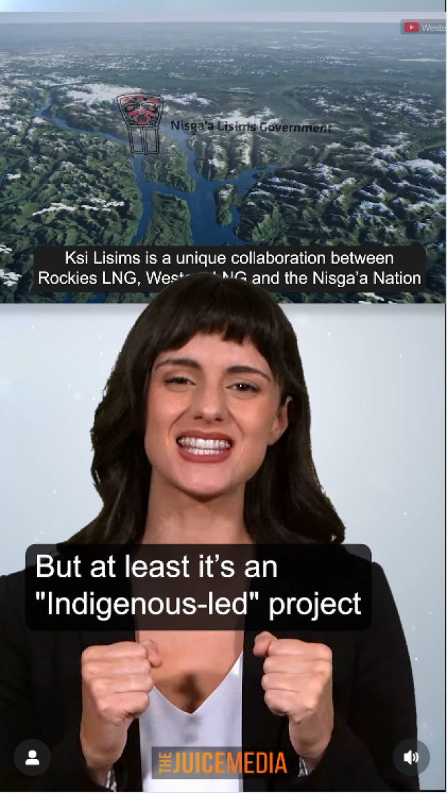 Ksi Lisims LNG terminal and PRGT Pipeline—minus the bullshit.