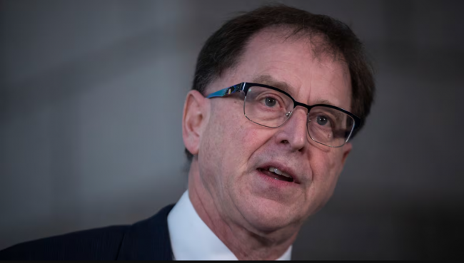 B.C. Energy Minister Adrian Dix says an incoming transmission line will help support major LNG projects in northwest B.C. (Ben Nelms/CBC)