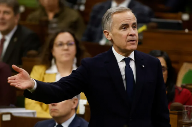 Canada's Prime Minister Mark Carney [Patrick Doyle/Reuters]