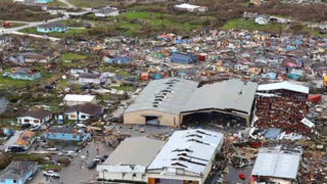 Destruction in the Bahamas