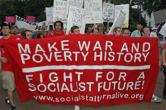 Socialist Alternative protest - Photograph Source: Rwmosgrove – CC BY-SA 3.0