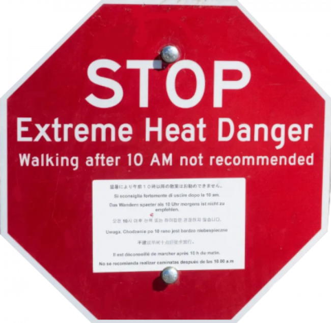 STOP -  heat danger