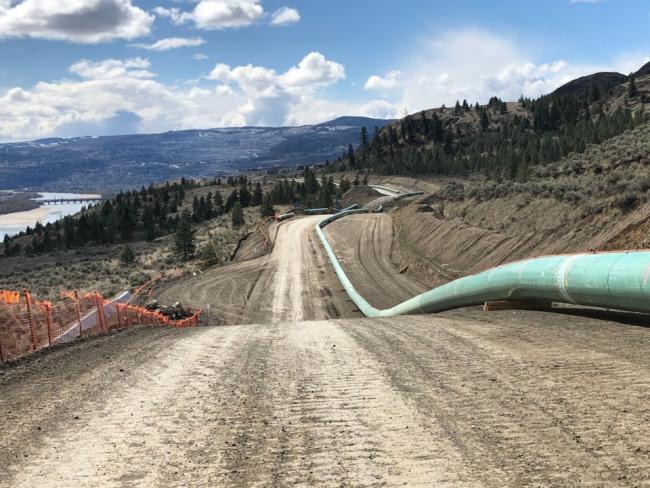 Burnaby Now: Construction on the Trans Mountain pipeline expansion project.Trans Mountain