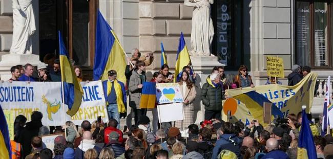War in Ukraine - protest