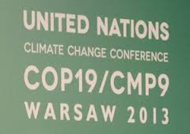 Warsaw climate talks