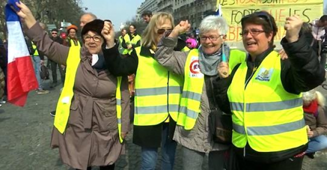 Yellow vests April 2019 in France