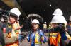 Montreal Mayor Valerie Plante talks to reporters on the site of the planned Vertieres Metro station on the blue line of the Montreal subway during a media tour in Montreal on Sept. 9, 2025. Photo by: Christopher Katsarov / The Canadian Press