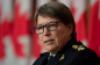 RCMP Commissioner Brenda Lucki speaks during a news conference in Ottawa, Wednesday October 21, 2020. (THE CANADIAN PRESS/Adrian Wyld)