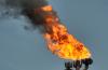 A flaring stack at the LNG Canada plant in Kitimat. Production there will exceed Canadian guidelines for nitrogen dioxide. Photo via BC Energy Regulator.
